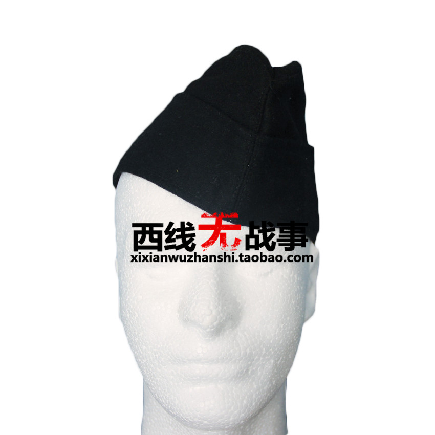 German woolen elite M40 armored soldier ship cap field cap cap black armored soldier cap