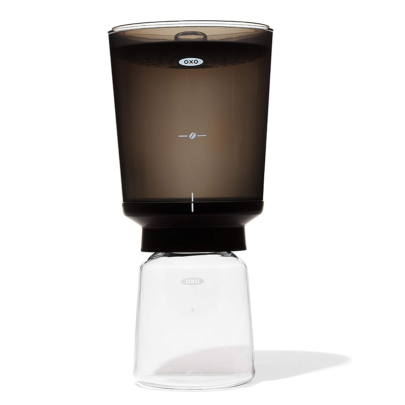 American Oxo Drip Cold Brew Coffee Maker, Homemade Cold Brew Coffee Pot, Portable Glass Coffee Cup, French Press Pot