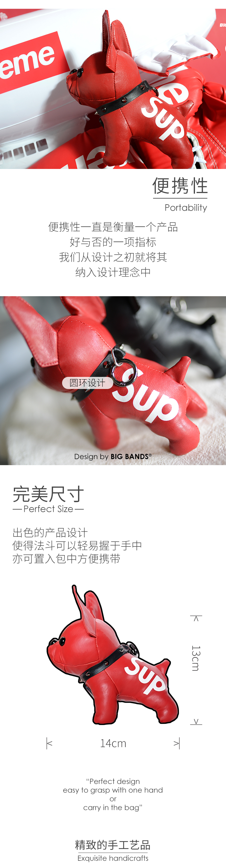 Ban nhạc lớn Bulldog phí kho báu dễ thương phim hoạt hình búp bê siêu đáng yêu di động điện thoại di động cung cấp điện hoàn vũ - Ngân hàng điện thoại di động sạc dự phòng xiaomi 20000mah