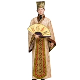 Министры древних князей в костюме трех королевств Zhuge Liang Grav