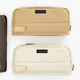 Japan KOKUYO Guoyu Yimi New Pure Series Large Capacity Canvas Pen Bag HACO Simple Retro Vertical Stationery Bag Desktop Stationery Storage Bag Portable Cosmetic Bag With Handle