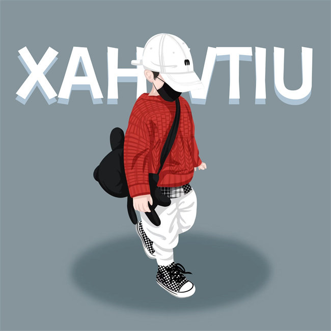 编号68微信签名头像PSD