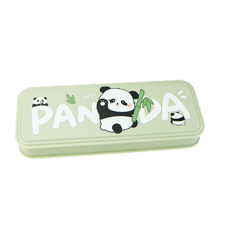 Panda head high-looking pencil case 2024 new super large capacity simple pencil case for girls, primary school students, junior high school students, multi-functional pencil case, high school girl version, boys and girls
