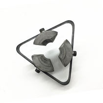 Electric pipe dredging cleaning machine Toilet floor drain dredger accessories Lock core clamping block Triangle piece lock buckle