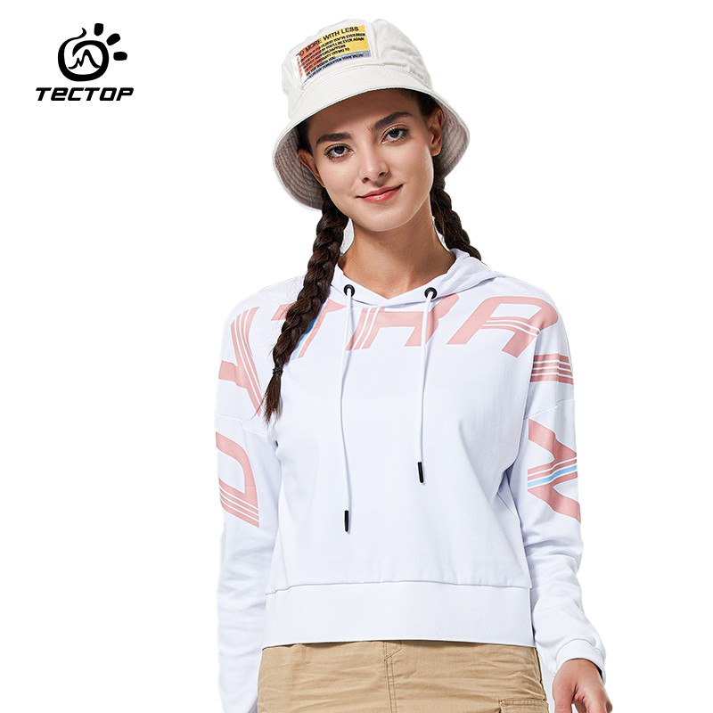 Exploring the outdoor new spring and autumn women's style Lianhood head casual sports necropolis with a thin loose and breathable woman jacket-Taobao
