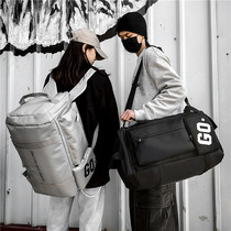 Travel Bag Large Capacity Male Tourist Backpack Schoolgirl Oversized Canvas Double Shoulder Bag Men Out Hand Luggage Bag