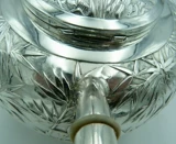 Специальное предложение династии Цин Античный серебряный чайный чайный чайный чай