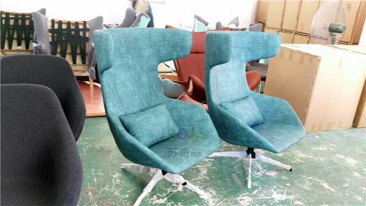 Thiết kế nội thất ghế Bắc Âu cổ điển giải trí ghế tai ghế đi bộ nghiên cứu phòng chờ ghế kinh doanh đàm phán tiếp nhận ghế - Đồ nội thất thiết kế ghế tựa bệt