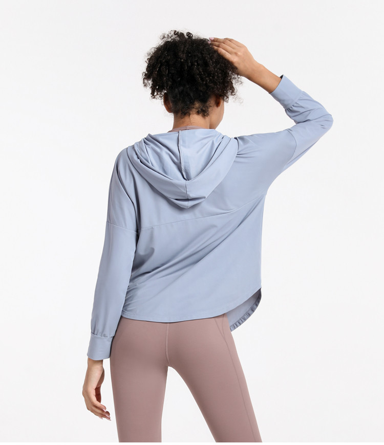 Летний легкий и тонкий дышащий спортивный кардиган, одежда для защиты от солнца с капюшоном, защита от ультрафиолета, для бега 