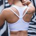 Màu sắc thể thao lưới thoáng khí sốc-nhanh khô tập thể dục yoga làm đẹp trở lại đồ lót không có vòng thép chạy bra nữ áo tập yoga Đồ lót thể thao