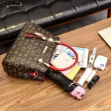 Модная вместительная и большая сумка для матери, из натуральной кожи