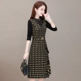 Платье для матери, юбка, летняя одежда, коллекция 2021, в западном стиле, яркий броский стиль