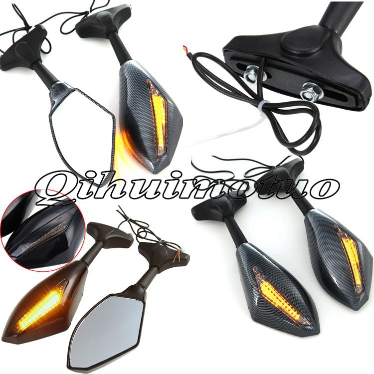 Suitable for Ducati 748 848 996 999 1098 1198 rearview mirror reversing mirror reflector