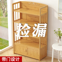 Bookshelf Shelf shelf landing Childrens simple book cabinet table student small bookshelf book desktop living room simple solid wood