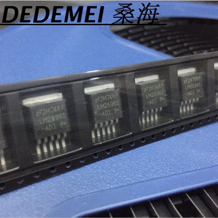 New LM2596S LM2596-ADJ large chip 60V five-end voltage regulator tube patch TO-263