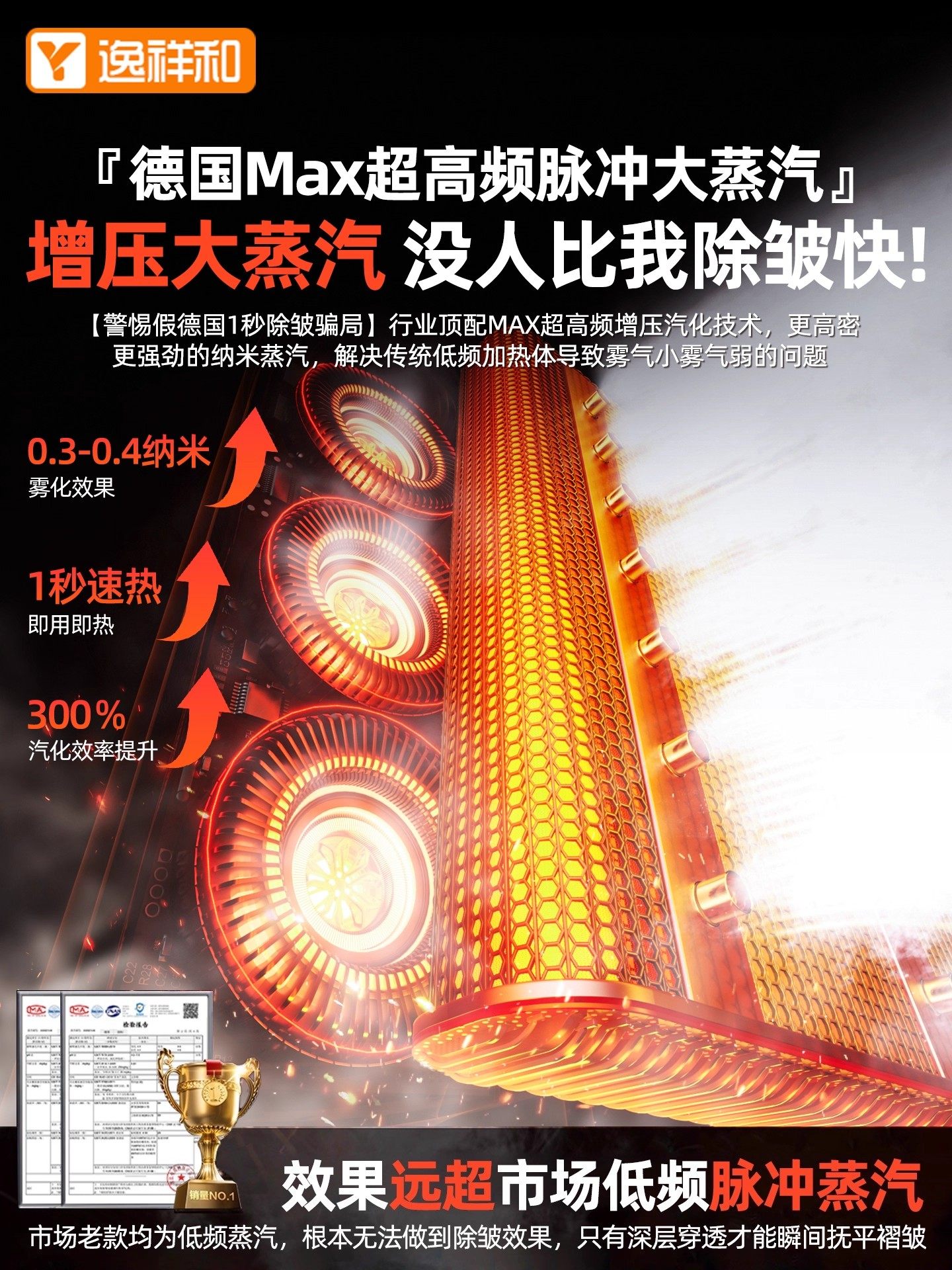 [Imported from Germany] Handheld Garment Steamer 2025 New Model for Home Use, Small Large Steam Electric Iron, Portable Ironing