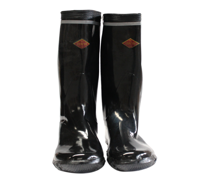 Double Amon 6KV Mining Insulation Boots Mine Boots Long Barrel Rubber Rain Boots Wear Resistant Non-slip Labour Boots 37 5CM