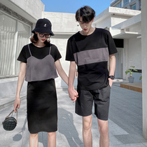 Different lovers summer dress 2020 new niche design feel your dress my skirt short sleeve T-shirt tide