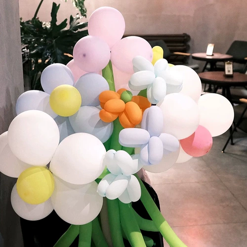 Воздушный шар на день Святого Валентина, набор материалов, в цветочек, букет, «сделай сам», подарок на день рождения