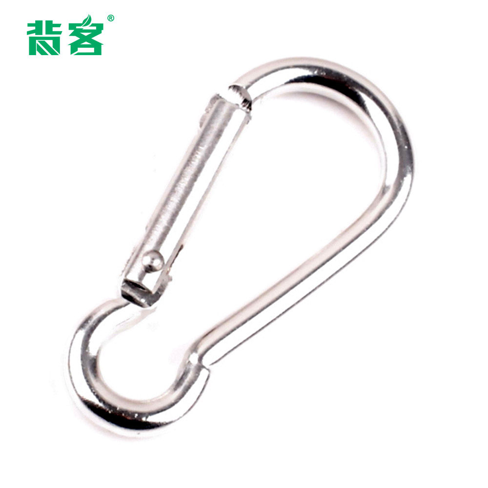 5CM aluminum alloy quick hanging buckle hanging buckle hook hyacinth type key button climber climbing buckle small number sport kettle fast hanging