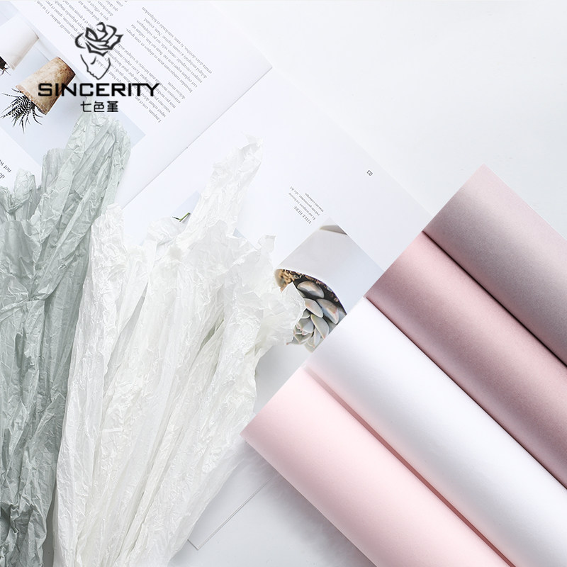 Sydney Paper Cake Baking Floral Paper Bouquet Packaging Material Inner Lining Refreshing Bouquet Gift Waterproof Flowers Wrapping Paper