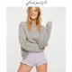 Free People Friled Quần short liền mạch thun Slim Sexy Peach Hips 2018 Mới