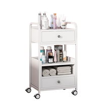 Beauty cart beauty salon special small trolley tattoo hair salon and nail salon multi-functional mobile tool cart storage rack