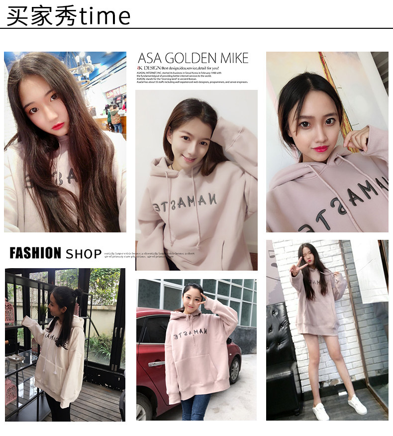 Sweatshirt femme LIAN SHUYA en Coton - Ref 3216088 Image 11