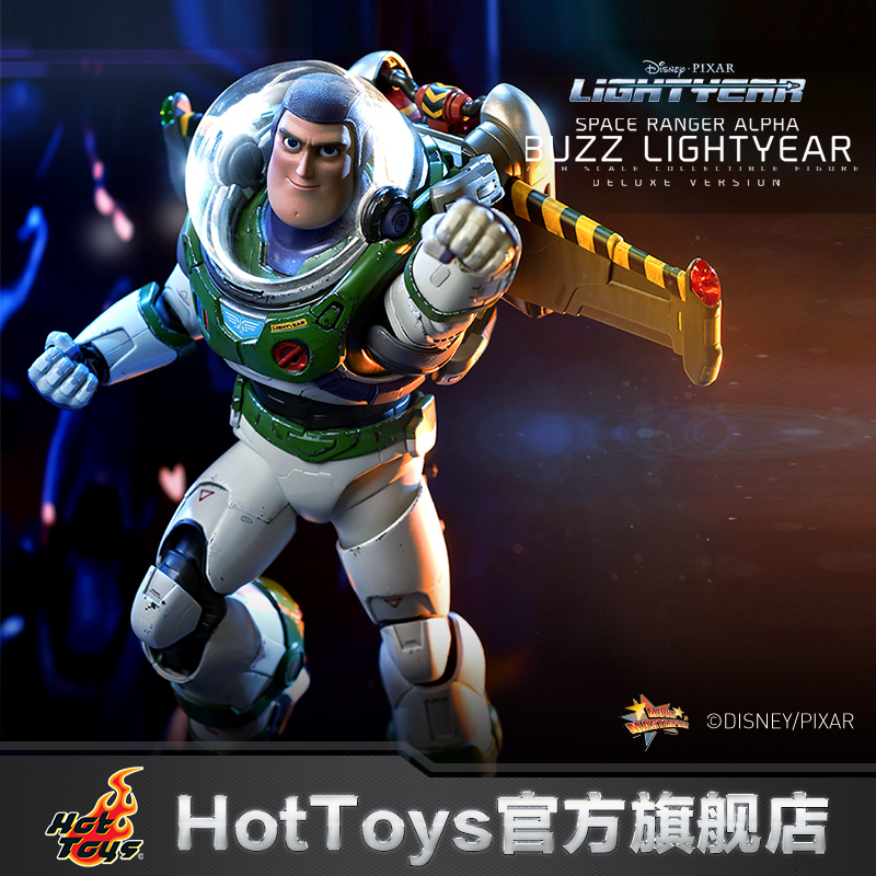 Hot Toys Buzz Lightyear Alpha Space Suit 1:6 Scale Figure Standard Deluxe Edition