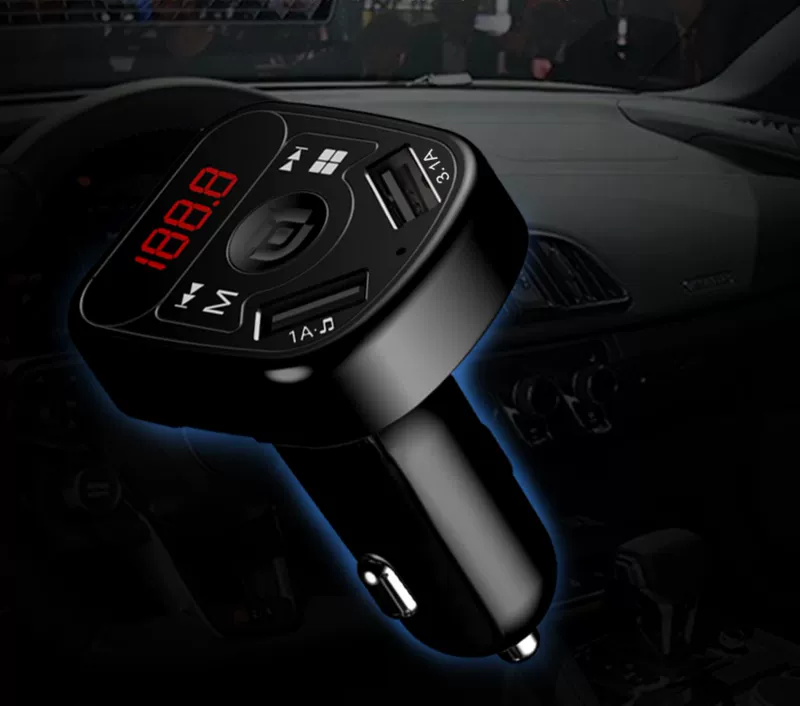 Xe Bluetooth Máy nghe nhạc MP3 Máy nghe nhạc Xe hơi Phổ dụng Thuốc lá Bật lửa Xe u Bộ sạc nhạc - Trình phát TV thông minh modem wifi