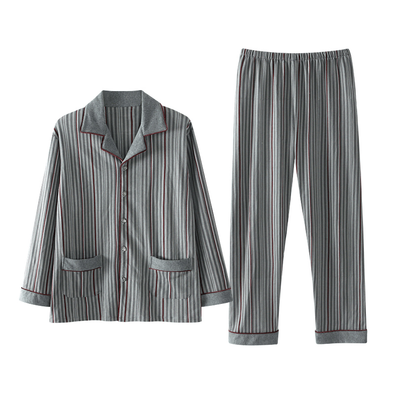 Pyjama pour homme en Coton à manches longues - Ref 2988304 Image 5