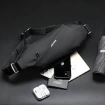 Vihir Fashion Pocket Bag Mens Multifunctional Sports Casual Mens Chest Bag Messenger Bag Korean Trendy Mobile Phone Bag Outdoor