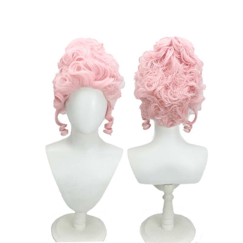 【Fiery】European Court Style Hollow High-End Women's Fashion High-Temperature Silk Curly Hair