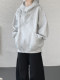 ເສື້ອຢືດ cardigan zipper ທີ່ບໍ່ສະຫມໍ່າສະເຫມີສີ ດຳ ບໍລິສຸດ ສຳ ລັບຜູ້ຊາຍລະດູໃບໄມ້ປົ່ງແລະລະດູໃບໄມ້ປົ່ງໃນລະດູໃບໄມ້ປົ່ງຂອງຊາວອາເມລິກາທີ່ທັນສະ ໄໝ ສູງ ຍີ່ຫໍ້ trendy ເສື້ອກັນລົມກັນລົມກັນໜາວ