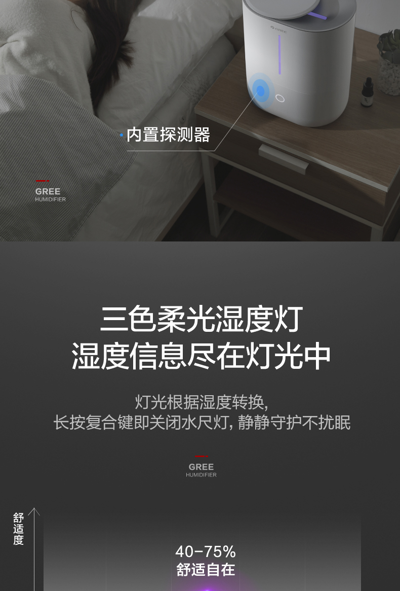 格力 SC-40X65 智能加湿器 图4