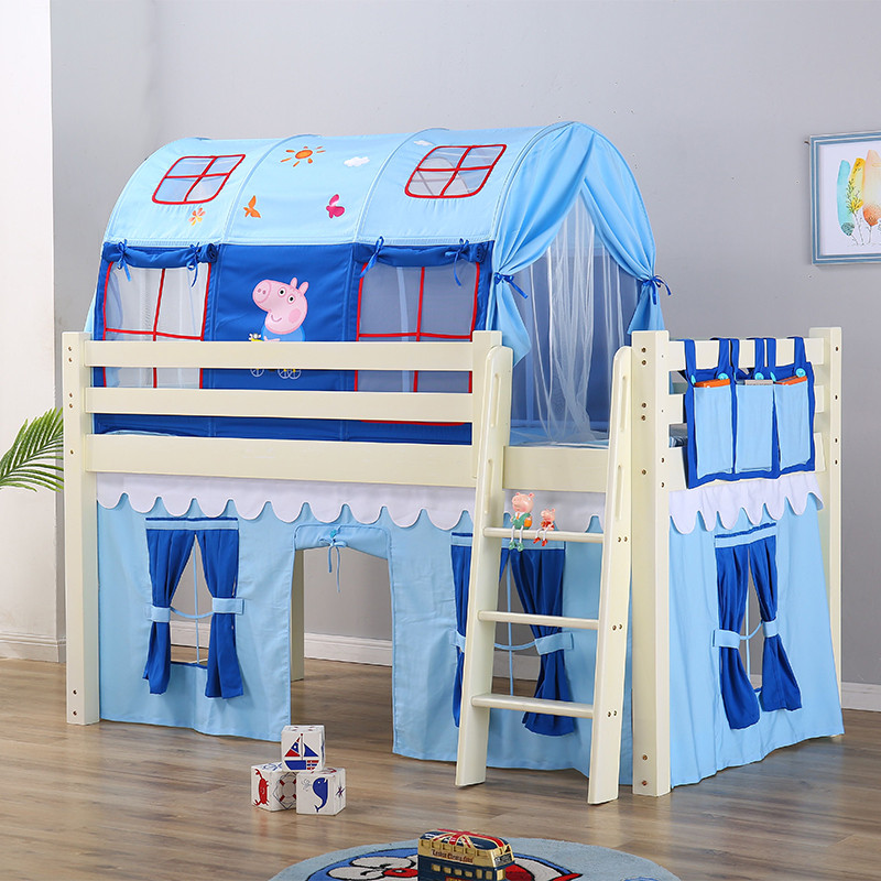 New children's bed tent mosquito net tent Boy girl bed tent decoration cartoon game tent bed curtain