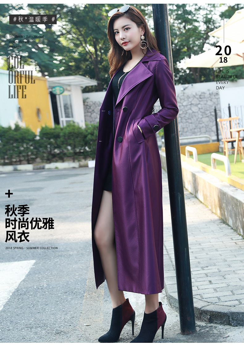 Trench pour femme LOVBAITI  LA en Polyester - Ref 3227346 Image 7