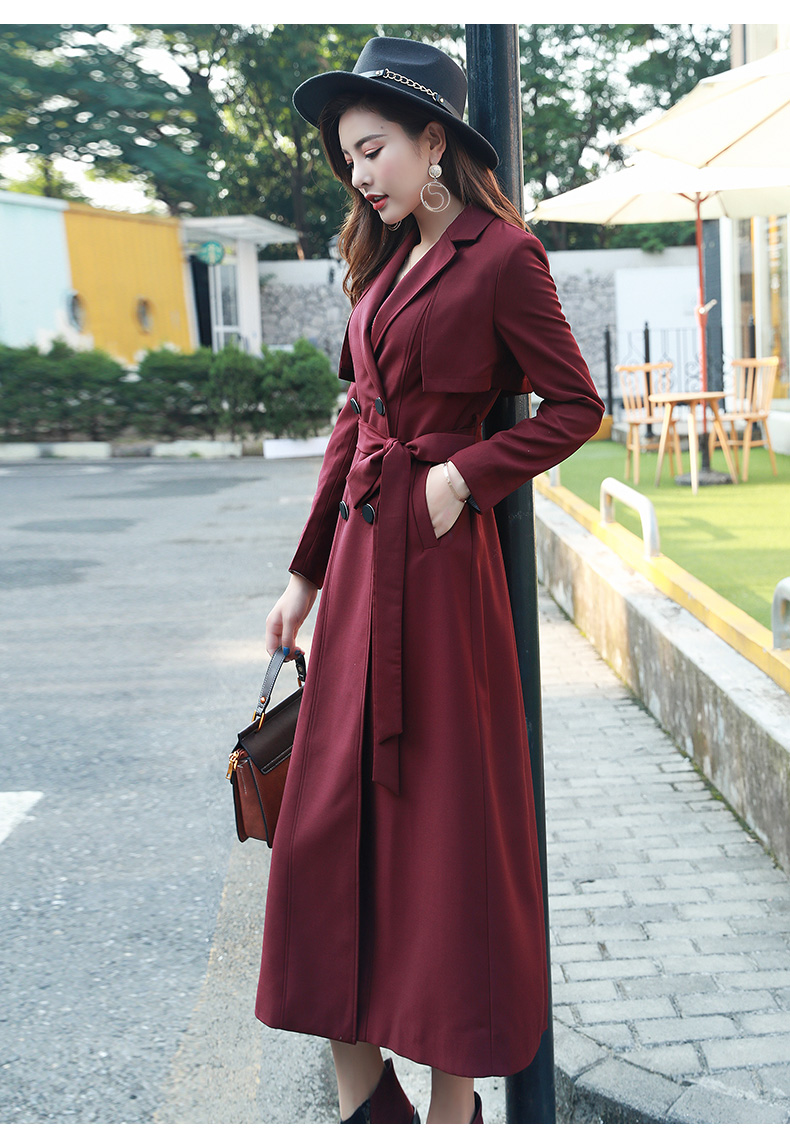 Trench pour femme LOVBAITI  LA en Polyester - Ref 3226503 Image 22
