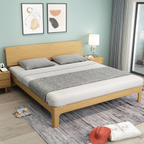 The Nordic Japanese-style full of real wood modern minimalist small Apartment 1 5x1 9 M 1 2 edging Wood color 1 35