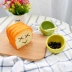 Teddy gấu nhiệt độ cao gốm sọc pudding nướng khuôn hương vị món ăn 盅 mousse cốc sữa chua bát Shu Fu Lei nướng bát - Tự làm khuôn nướng