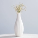 Hoa khô lớn màu trắng, ngôi sao, bình hoa, hoa, phòng khách sáng tạo, bữa ăn văn phòng, trang trí bàn làm việc, đồ trang trí gốm, bán buôn - Vase / Bồn hoa & Kệ cây treo ban công