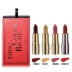 LOreal Lipstick Mini Lipstick Mẫu Hộp quà tặng năm mới 4 Bộ Son môi giữ ẩm rêu - Son môi Son môi