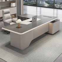 Boss desk simple modern executive desk single president desk supervisor manager office desk and chair combination fashionable