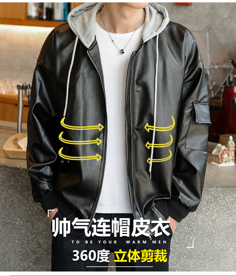 Blouson homme ZHEGU manches longues - Ref 3117096 Image 8