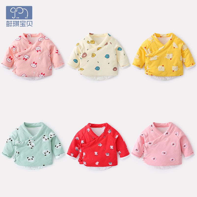 Yiqi baby coat winter cotton Women's toddler autumn winter coat male baby winter coat thick cotton padded jacket