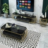 Кофейный столик гостиная домохозяйство скандинавского стиля Стеклянное стеклянное кофейное столик простота ветровой журнальный столик Большой Raymal Coffee Lafe