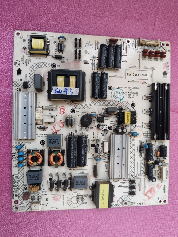Original Konka Led49T60U Power Board 34012796 35020339 Kip+L130E08C2