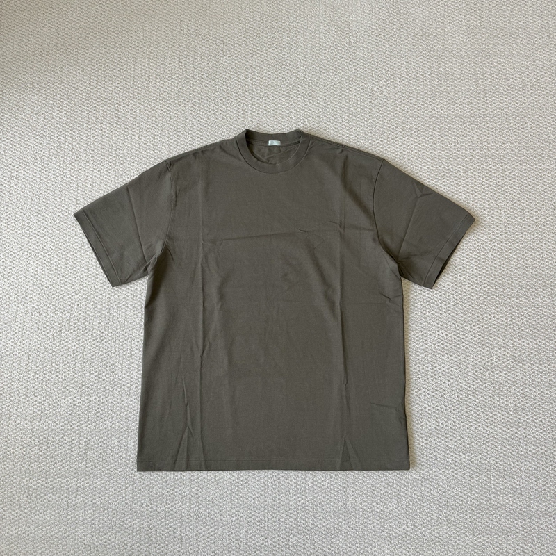 In Stock A.Presse Heavy Weight T-Shirt Japanese Heavyweight Cotton Solid Color Short-Sleeve T-Shirt 26Aw In Stock A.Presse Heavy Weight T-Shirt Japanese Heavyweight Cotton Solid Color Short-Sleeve T-Shirt 26Aw