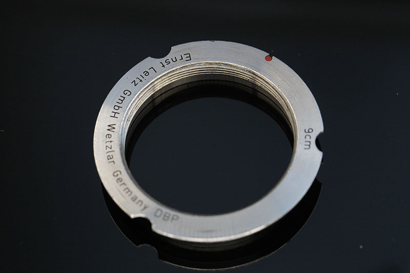 The Leica Leica L turns M 90mm switching rings