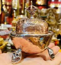 Nepalese copper Garbala bowl Toba bowl wine cup home worship Toba bowl height 9cm diameter 7cm